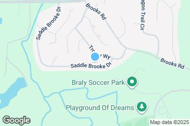 Map image of the property - 953 Saddle Brooke Dr
