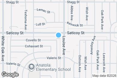 Map image of the property - 7536 Lasaine Ave