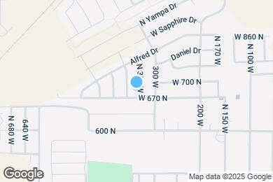 Map image of the property - 683 N 350 W