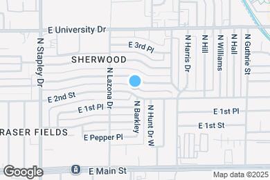 Map image of the property - 1448 E 2nd St