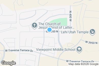 Map image of the property - 617 W 4050 N