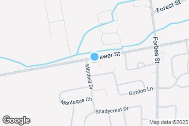 Map image of the property - 411 Brewer St