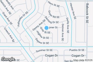 Map image of the property - 1469 Gray St SE