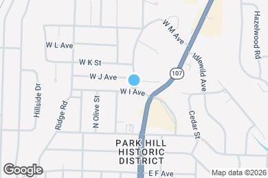 Map image of the property - 4013 N Locust St