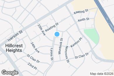Map image of the property - 4030 Lyons St