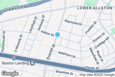 Map image of the property - 54 Holton St