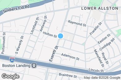 Map image of the property - 56 Holton St