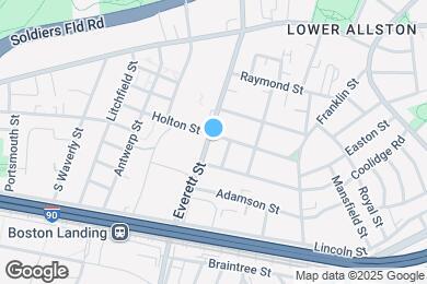 Map image of the property - 58 Holton St