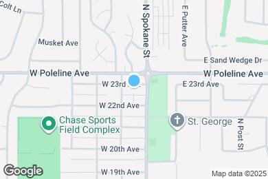 Map image of the property - 113 W 23rd Ave