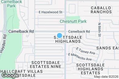 Map image of the property - 8335 E Sells Dr