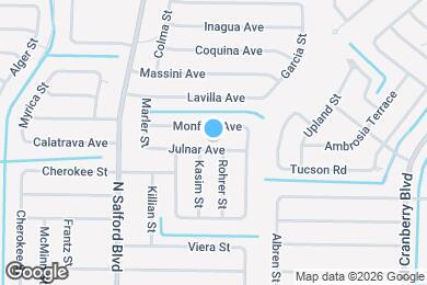 Map image of the property - 3624 Julnar Ave