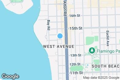 Map image of the property - 1419 West Ave