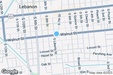 Map image of the property - 714 Walnut St