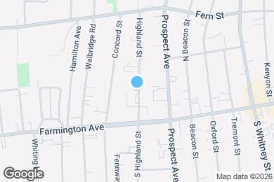 Map image of the property - 45 Highland St