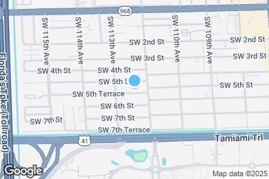 Map image of the property - 11239 SW 5th Ter