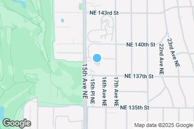 Map image of the property - 13716 15th Ave NE
