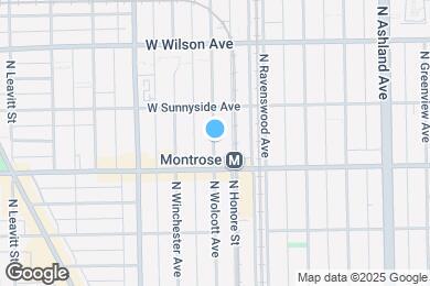 Map image of the property - 4427 N Wolcott Ave