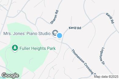 Map image of the property - 3702 Thomasson Crossing Dr