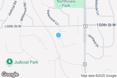 Map image of the property - 15012 Viewcrest Ln