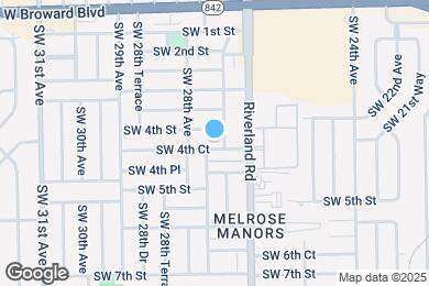 Map image of the property - 2751 SW 4th Ct