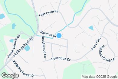 Map image of the property - 212 Raintree Dr