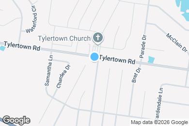 Map image of the property - 3796 N Cindy Jo Dr