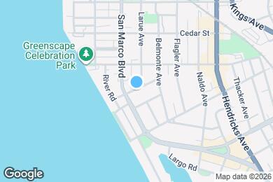 Map image of the property - 1022 Riviera St