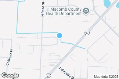 Map image of the property - 166 N Christine Cir