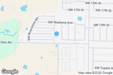 Map image of the property - 2007 SW Stonegrove Rd