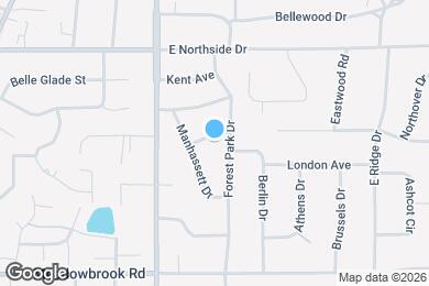 Map image of the property - 1625 Norwich Ave