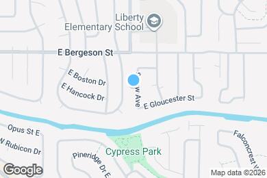 Map image of the property - 3993 S Law Ave