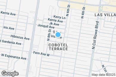 Map image of the property - 619 W Iris Ave