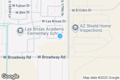 Map image of the property - 17965 W Encinas Ln
