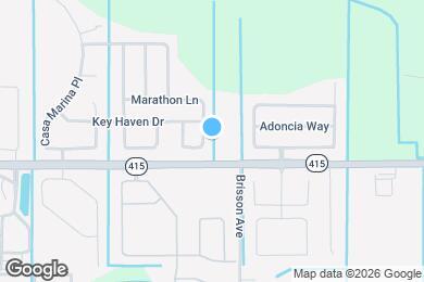 Map image of the property - 416 Marathon Ln