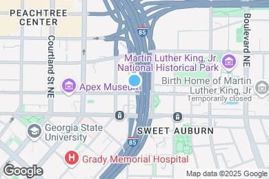 Map image of the property - 260 Auburn Ave NE