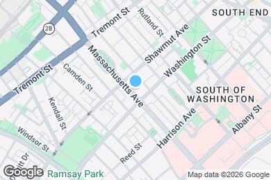 Map image of the property - 616 Massachusetts Ave
