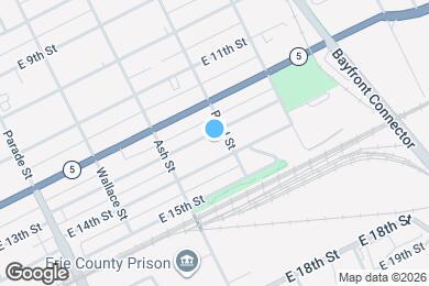 Map image of the property - 649 E 13th St