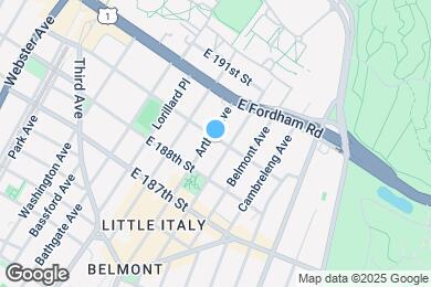 Map image of the property - 2476 Arthur Ave