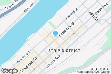 Map image of the property - 2419 Smallman St