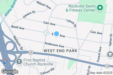 Map image of the property - 532 Beall Ave