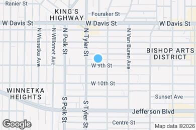 Map image of the property - 817 W 9th St