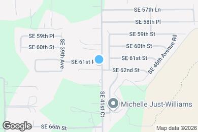 Map image of the property - 4130 SE 61st Pl