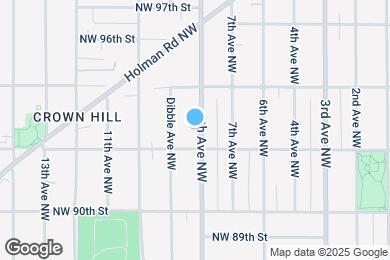 Map image of the property - 9219 8th Ave NW