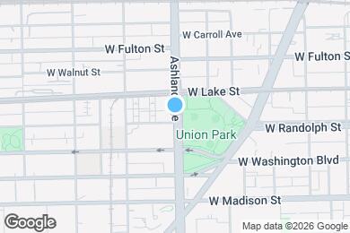 Map image of the property - 136 N Ashland Ave