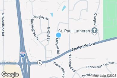 Map image of the property - 1201 Midyett Rd