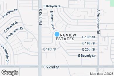 Map image of the property - 7202 E Beverly Dr