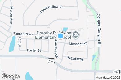Map image of the property - 1609 Monahan Dr