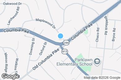 Map image of the property - 6403 Maplewood Dr