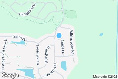 Map image of the property - 1334 Janice Ln