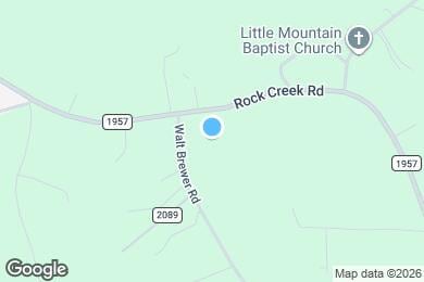 Map image of the property - 3235 Rock Creek Rd